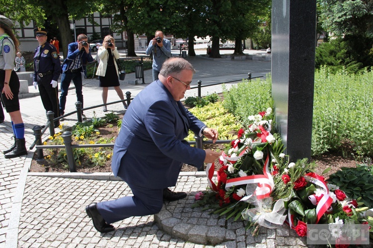 Odsłonięcie pomnika ks. Michalskiego