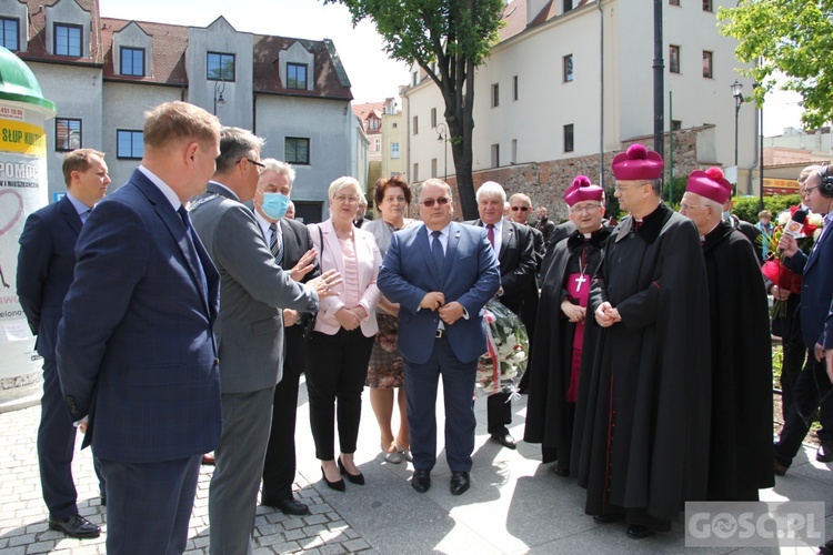 Odsłonięcie pomnika ks. Michalskiego