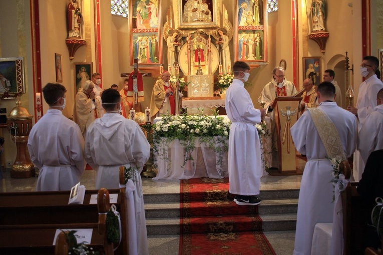 Grodziec. Święcenia kapłańskie ks. Szymona Supela