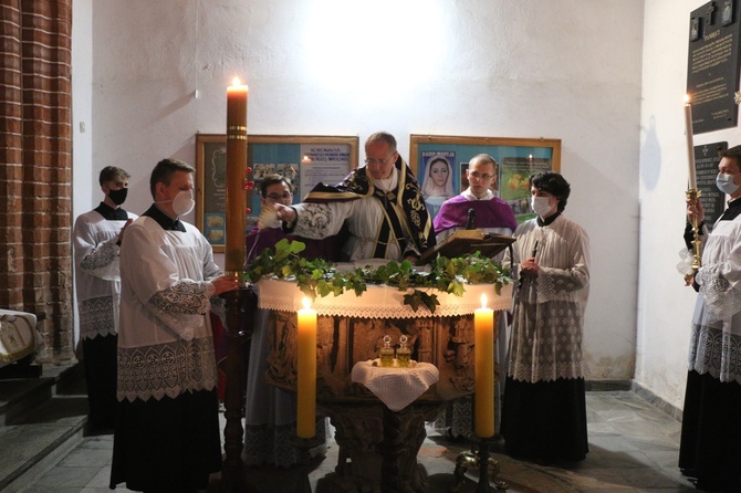 Chrzest Patryka w nadzwyczajnej formie rytu rzymskiego