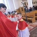 Błogosławieństwo ministrantów w Dobrej