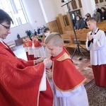 Błogosławieństwo ministrantów w Dobrej