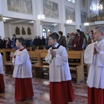 Błogosławieństwo ministrantów w Dobrej