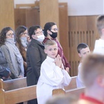 Błogosławieństwo ministrantów w Dobrej