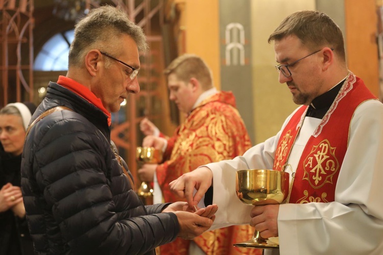 Msza św. prymicyjna ks. Kamila Piwowarczyka w katedrze w Bielsku-Białej - 2020