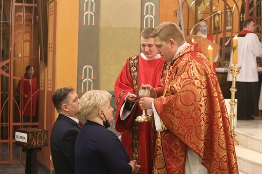 Msza św. prymicyjna ks. Kamila Piwowarczyka w katedrze w Bielsku-Białej - 2020