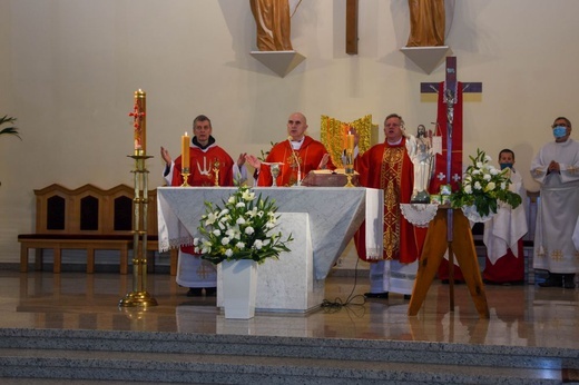 Obraz Jana Pawła II w Lisowie  