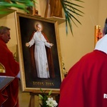 Obraz Jana Pawła II w Lisowie  