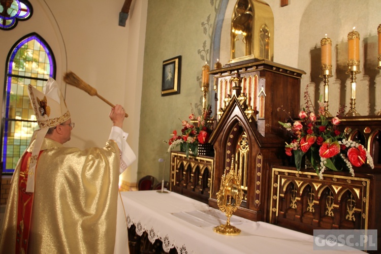 Poświęcenie zabytkowej kaplicy w Kostrzynie nad Odrą