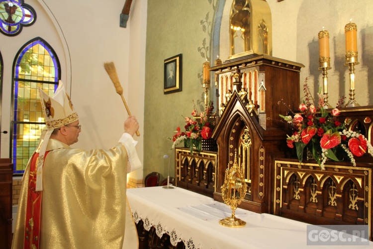 Poświęcenie zabytkowej kaplicy w Kostrzynie nad Odrą