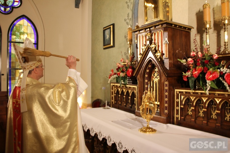 Poświęcenie zabytkowej kaplicy w Kostrzynie nad Odrą