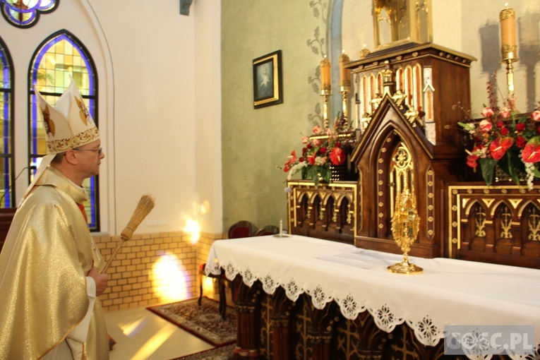 Poświęcenie zabytkowej kaplicy w Kostrzynie nad Odrą