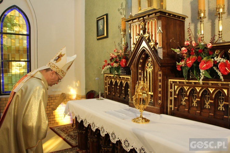 Poświęcenie zabytkowej kaplicy w Kostrzynie nad Odrą