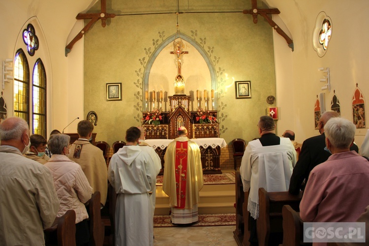 Poświęcenie zabytkowej kaplicy w Kostrzynie nad Odrą