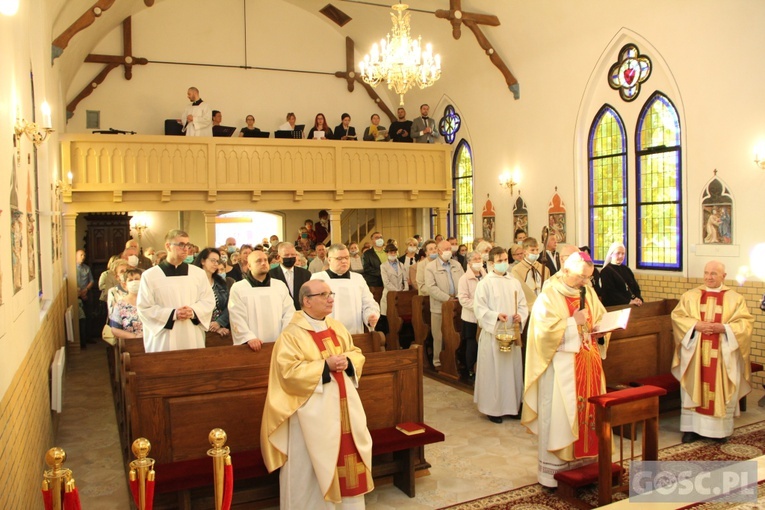 Poświęcenie zabytkowej kaplicy w Kostrzynie nad Odrą