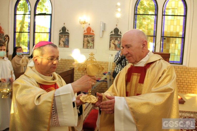 Poświęcenie zabytkowej kaplicy w Kostrzynie nad Odrą