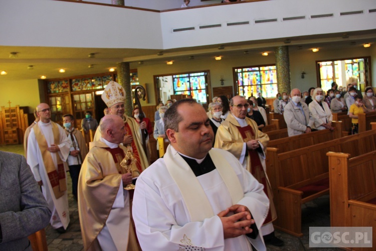 Poświęcenie zabytkowej kaplicy w Kostrzynie nad Odrą