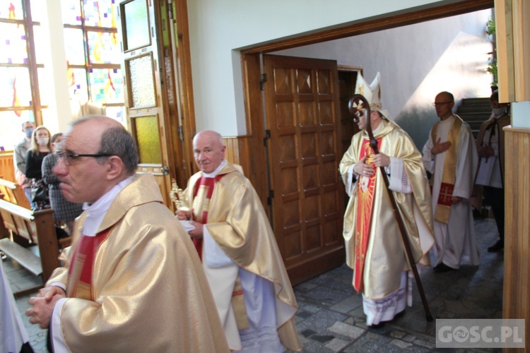 Poświęcenie zabytkowej kaplicy w Kostrzynie nad Odrą