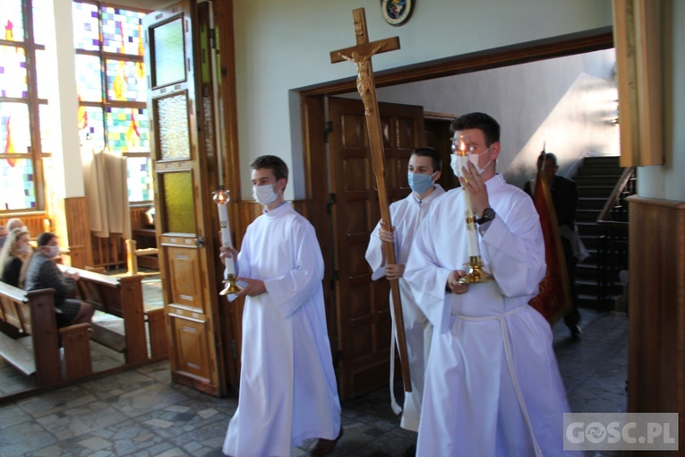 Poświęcenie zabytkowej kaplicy w Kostrzynie nad Odrą