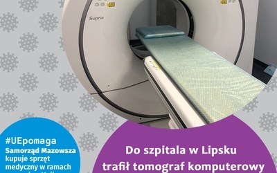 Tomograf dla szpitala w Lipsku