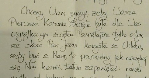 Dzieci listy piszą, klerycy odpowiadają 