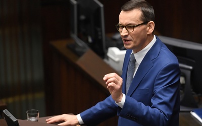 Premier Mateusz Morawiecki poprosił Sejm o wotum zaufania dla rządu