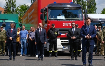 Z Warszawy wyruszył transport z pomocą medyczną dla Białorusi