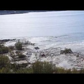 Incredible huge landslide. Houses floating into the sea. (Alta, Norway)