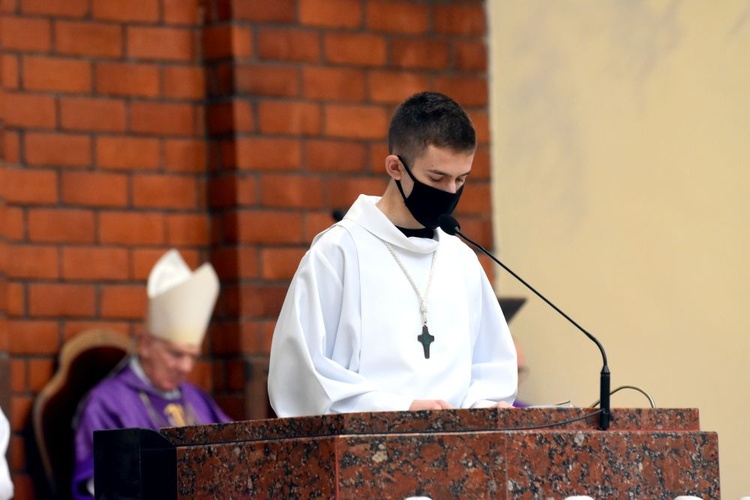 Pogrzeb Kazimierza Stachonia, wieloletniego kościelnego w Świdnicy