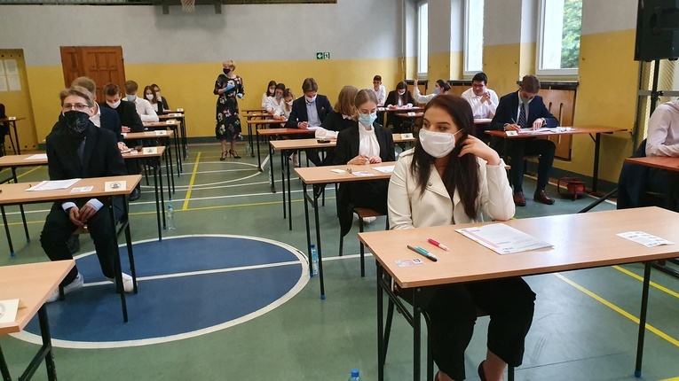 Pierwsze chwile na maturze 2020