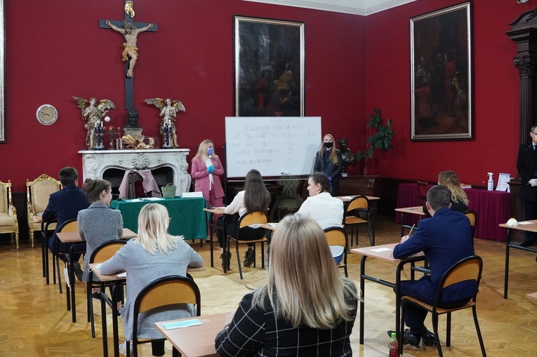 Pierwsze chwile na maturze 2020