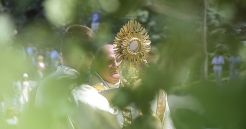 Trasy procesji Bożego Ciała w Olsztynie