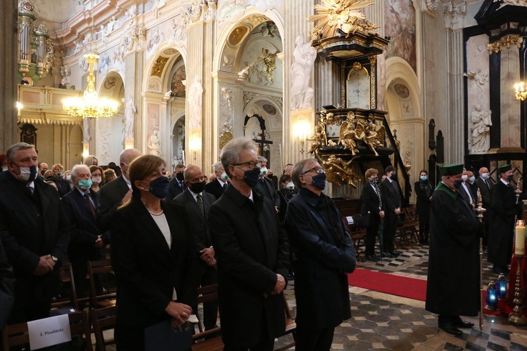 Pogrzeb prof. Stanisława Grodziskiego