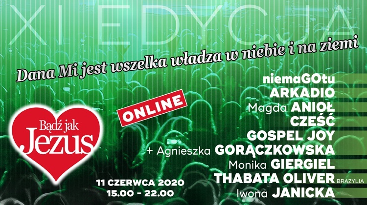 „Bądź jak Jezus” 2020 – koncert online