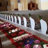 Dywan z kwiatów w parafii pw. św. Mikołaja w Głogowie