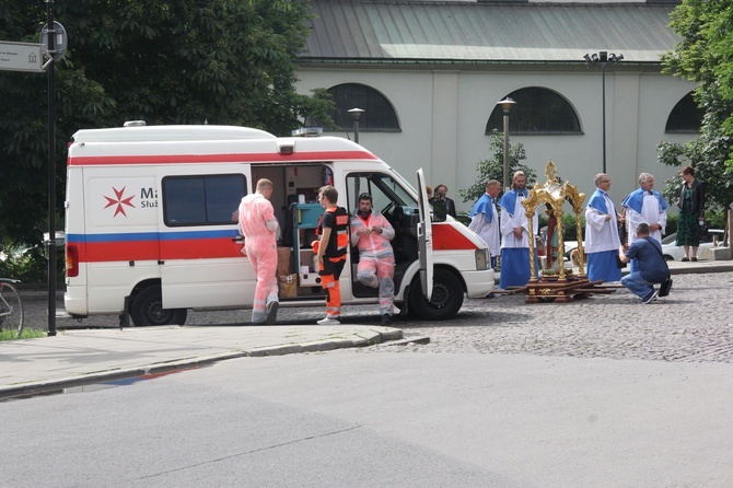 Centralna procesja Bożego Ciała w Krakowie