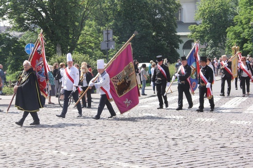 Centralna procesja Bożego Ciała w Krakowie