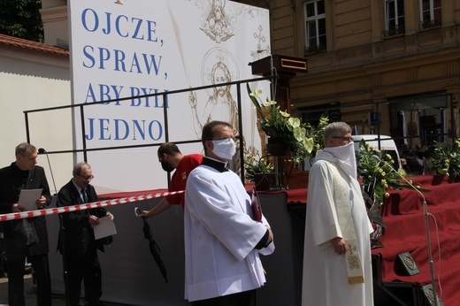 Centralna procesja Bożego Ciała w Krakowie