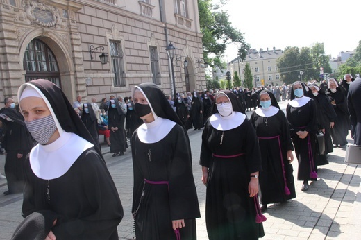 Centralna procesja Bożego Ciała w Krakowie