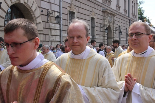 Centralna procesja Bożego Ciała w Krakowie