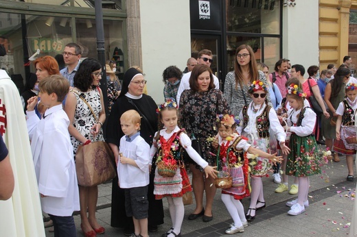 Centralna procesja Bożego Ciała w Krakowie