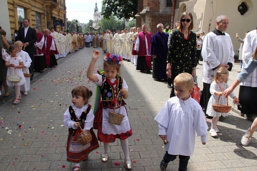 Centralna procesja Bożego Ciała w Krakowie