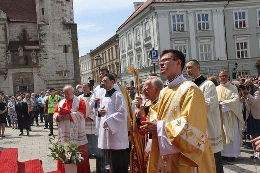 Centralna procesja Bożego Ciała w Krakowie