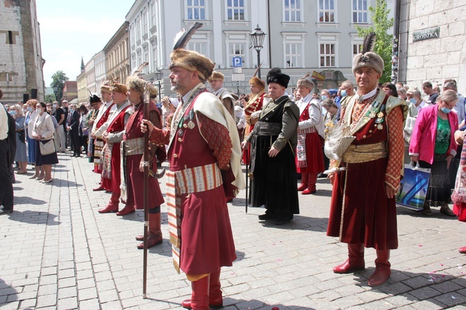 Centralna procesja Bożego Ciała w Krakowie