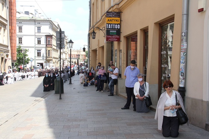 Centralna procesja Bożego Ciała w Krakowie