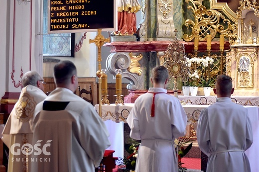 Boże Ciało z trzema biskupami w Świdnicy