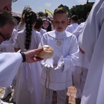 Boże Ciało i I Komunia w Szczepanowie 