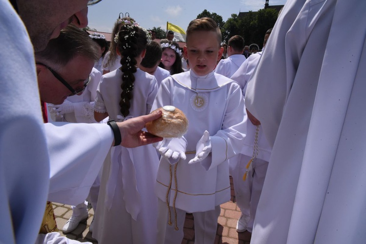 Boże Ciało i I Komunia w Szczepanowie 