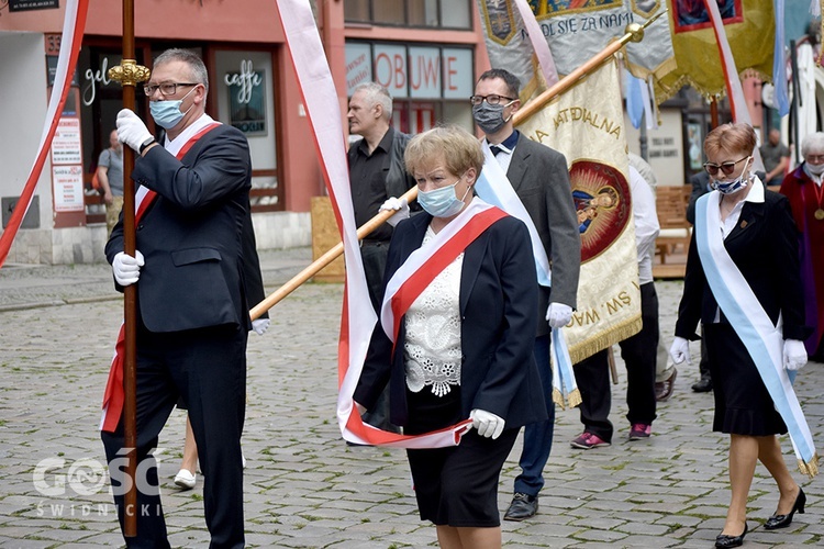 Boże Ciało z trzema biskupami w Świdnicy