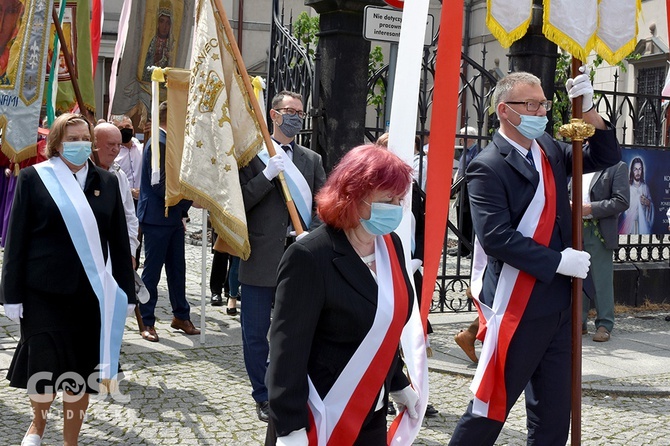 Boże Ciało z trzema biskupami w Świdnicy